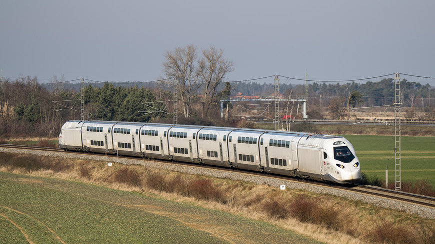 TGV M lance ses premiers essais dynamiques en République Tchèque